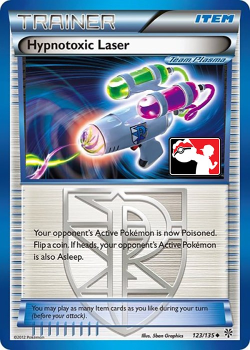 [PKM] Hypnotoxic Laser (123/135) (Team Plasma) [League & Championship Cards]