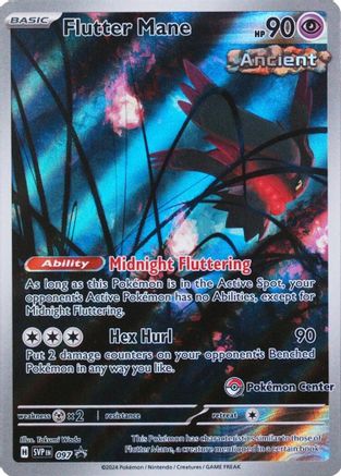 [PKM] Flutter Mane (097) (Pokemon Center Exclusive) [Scarlet & Violet: Black Star Promos]
