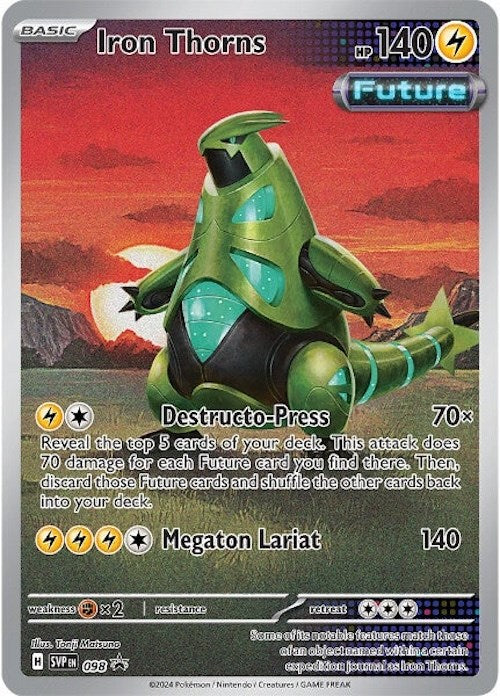[PKM-R] Iron Thorns (098) [Scarlet & Violet: Black Star Promos]