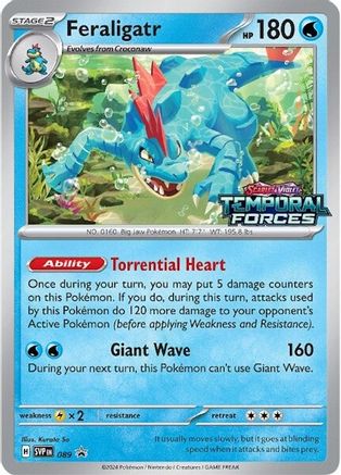 [PKM] Feraligatr (089) [Scarlet & Violet: Black Star Promos]