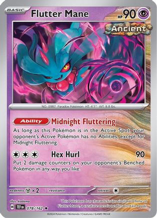 [PKM-R] Flutter Mane (078/162) (Theme Deck Exclusive) [Scarlet & Violet: Temporal Forces]