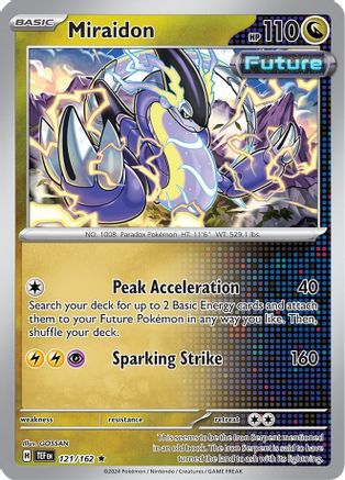 [PKM] Miraidon (121/162) (Theme Deck Exclusive) [Scarlet & Violet: Temporal Forces]