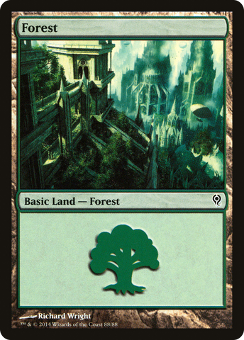 {B}[DDM 088] Forest (88) [Duel Decks: Jace vs. Vraska]