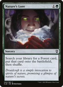 {C} Nature's Lore [Commander Legends: Battle for Baldur's Gate][CLB 244]