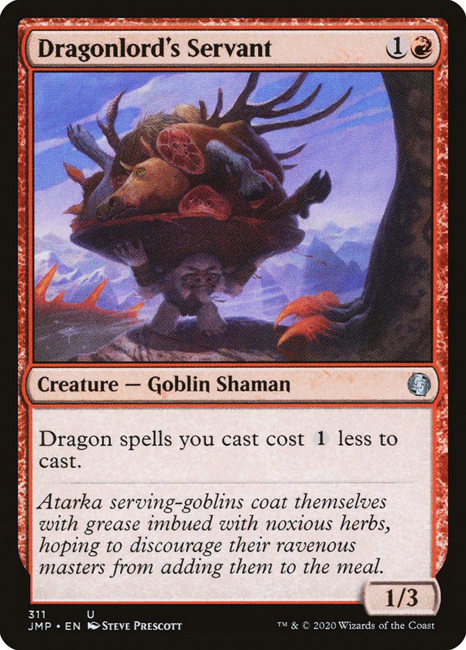 {C} Dragonlord's Servant [Jumpstart][JMP 311]