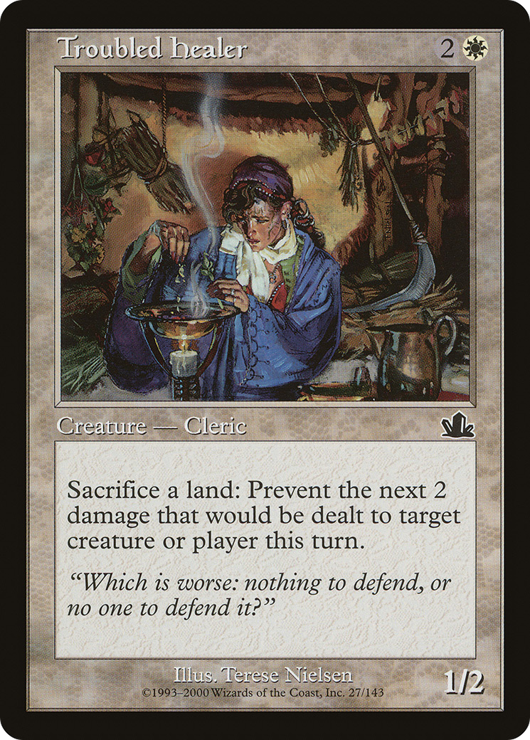 {C} Troubled Healer [Prophecy][PCY 027] - Misty Mountain Games