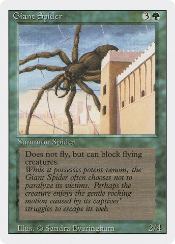 {C} Giant Spider [Revised Edition][3ED 200]