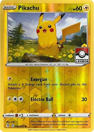 [PKM] Pikachu (049/203) (2023 2024 League Promo) [League & Championship Cards]