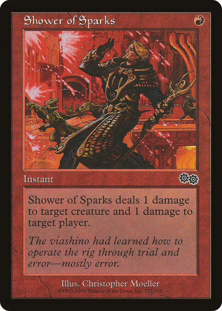 {C} Shower of Sparks [Urza's Saga][USG 217] - Misty Mountain Games