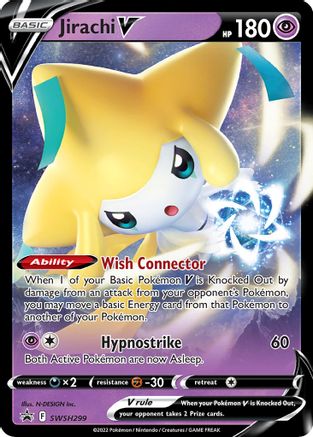 [PKM] Jirachi V (SWSH299) [Sword & Shield: Black Star Promos]
