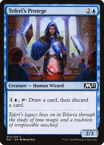 {C} Teferi's Protege [Core Set 2021][M21 077]
