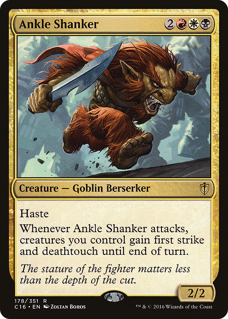 {R} Ankle Shanker [Commander 2016][C16 178]