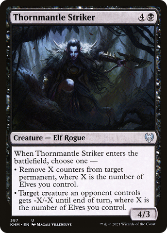{C} Thornmantle Striker [Kaldheim][KHM 387]