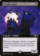 {R} Headless Rider (Extended Art) [Innistrad: Crimson Vow][VOW 372]