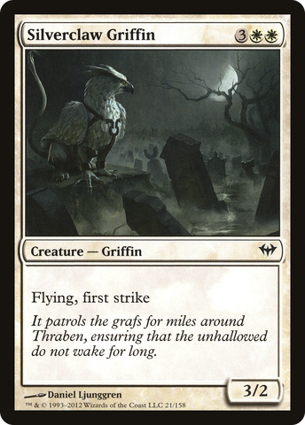 {C} Silverclaw Griffin [Dark Ascension][DKA 021]