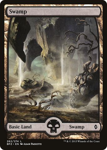 {B}[BFZ 262] Swamp (262) [Battle for Zendikar]