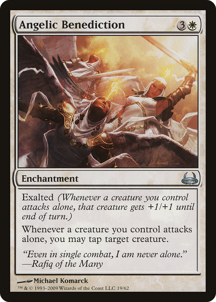 {C} Angelic Benediction [Duel Decks: Divine vs. Demonic][DDC 019]