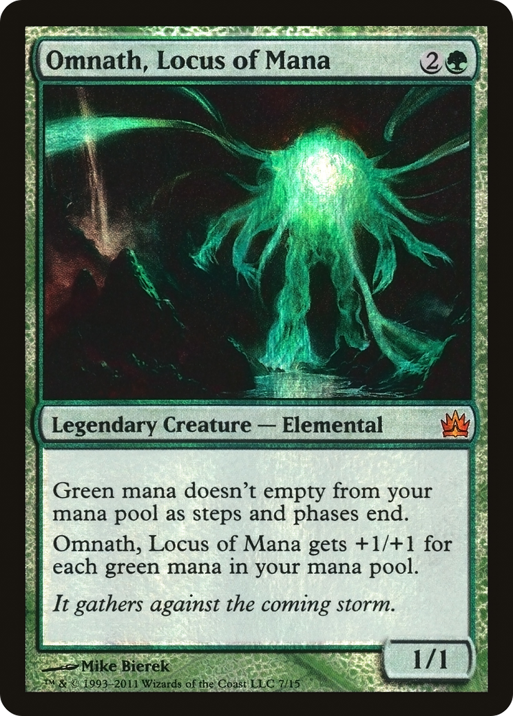 {R} Omnath, Locus of Mana [From the Vault: Legends][V11 007] - Misty Mountain Games
