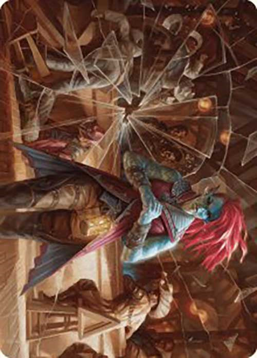 {A} Obeka, Splitter of Seconds Art Card [Outlaws of Thunder Junction Art Series][AOTJ 028]