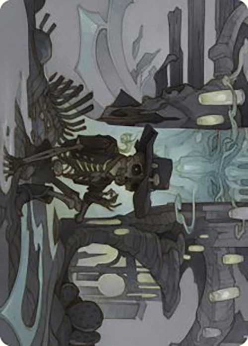 {A} Tinybones Joins Up Art Card [Outlaws of Thunder Junction Art Series][AOTJ 009]