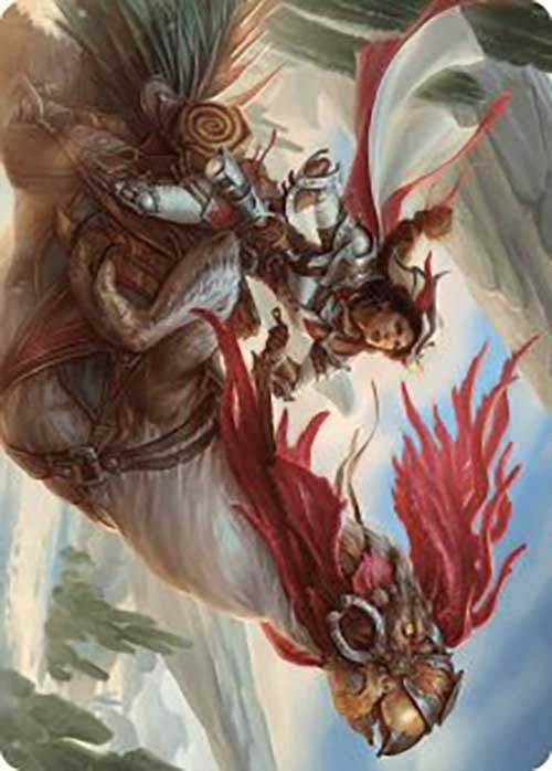 {A} Frontier Seeker Art Card [Outlaws of Thunder Junction Art Series][AOTJ 002]