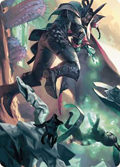 {A} Metamorphic Blast Art Card [Outlaws of Thunder Junction Art Series][AOTJ 007]