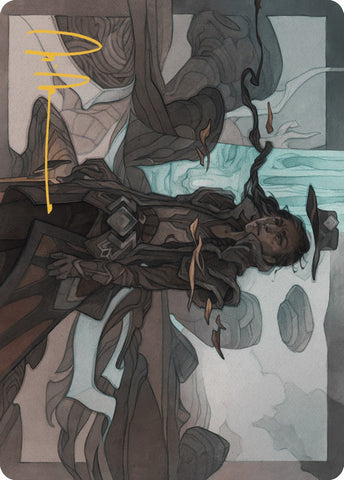 {A} Annie Joins Up Art Card (Gold-Stamped Signature) [Outlaws of Thunder Junction Art Series][GS AOTJ 018]