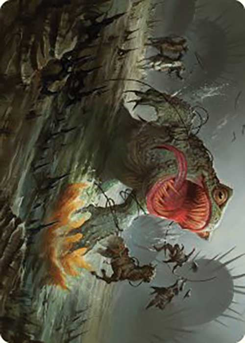 {A} The Gitrog, Ravenous Ride Art Card [Outlaws of Thunder Junction Art Series][AOTJ 022]