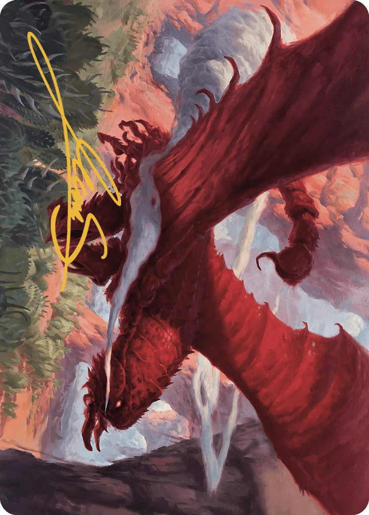 {A} Stingerback Terror Art Card (Gold-Stamped Signature) [Outlaws of Thunder Junction Art Series][GS AOTJ 011]