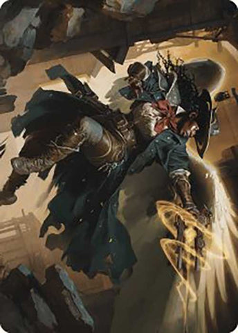 {A} Archangel of Tithes Art Card [Outlaws of Thunder Junction Art Series][AOTJ 001]