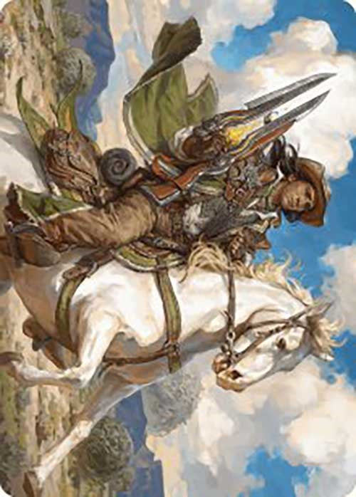 {A} Wylie Duke, Atiin Hero Art Card [Outlaws of Thunder Junction Art Series][AOTJ 035]