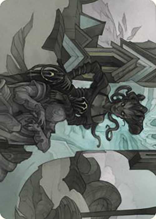 {A} Vraska Joins Up Art Card [Outlaws of Thunder Junction Art Series][AOTJ 034]