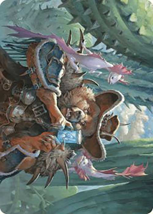 {A} Doc Aurlock, Grizzled Genius Art Card [Outlaws of Thunder Junction Art Series][AOTJ 021]