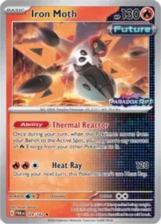 [PKM] Iron Moth (028/182) (Stamped) [Scarlet & Violet: Paradox Rift]
