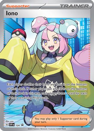 [PKM] Iono (124) [Scarlet & Violet: Black Star Promos]
