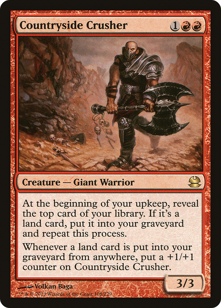 {R} Countryside Crusher [Modern Masters][MMA 108]