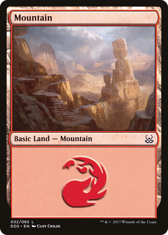 {B}[DDS 032] Mountain (32) [Duel Decks: Mind vs. Might]