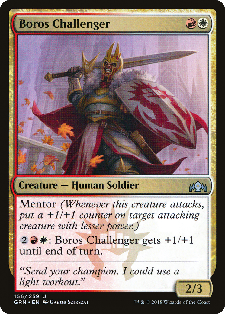 {C} Boros Challenger [Guilds of Ravnica][GRN 156]