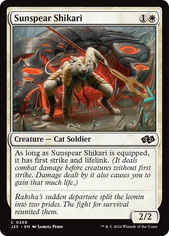 {C} Sunspear Shikari [Foundations Jumpstart][J25 268]