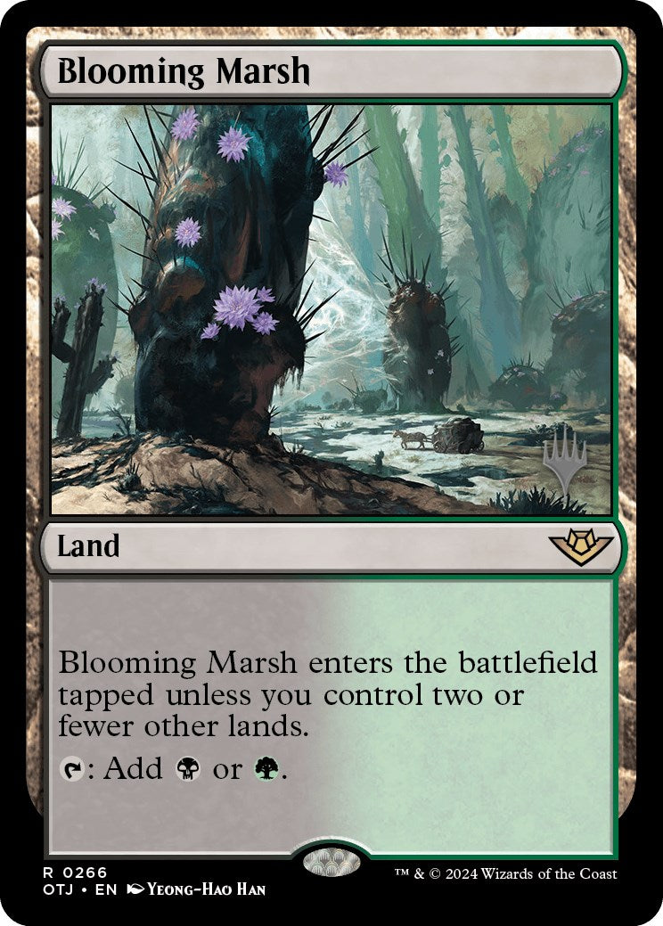 Blooming Marsh (Promo Pack) [Outlaws of Thunder Junction Promos]
