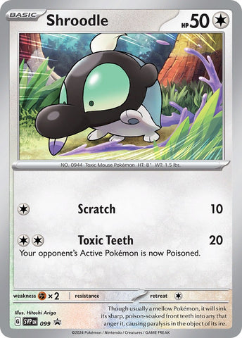 [PKM-R] Shroodle (099) [Scarlet & Violet: Black Star Promos]