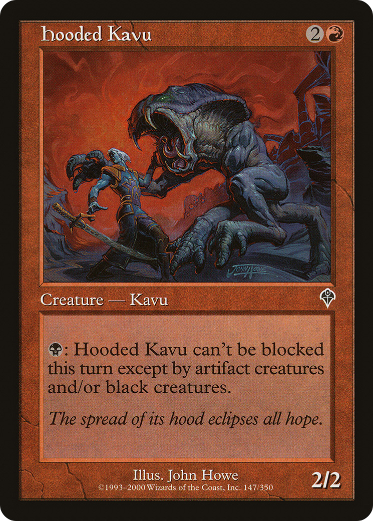 {C} Hooded Kavu [Invasion][INV 147]