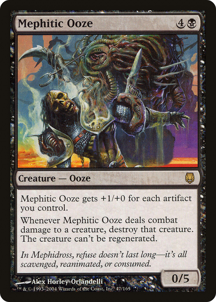 {R} Mephitic Ooze [Darksteel][DST 047]