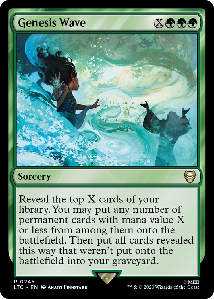 {R} Genesis Wave [The Lord of the Rings: Tales of Middle-Earth Commander][LTC 245]