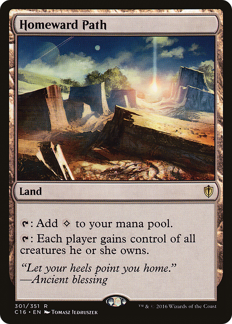 {R} Homeward Path [Commander 2016][C16 301]
