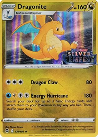 [PKM] Dragonite (131/195) (Silver Tempest Stamped) [Sword & Shield: Silver Tempest]