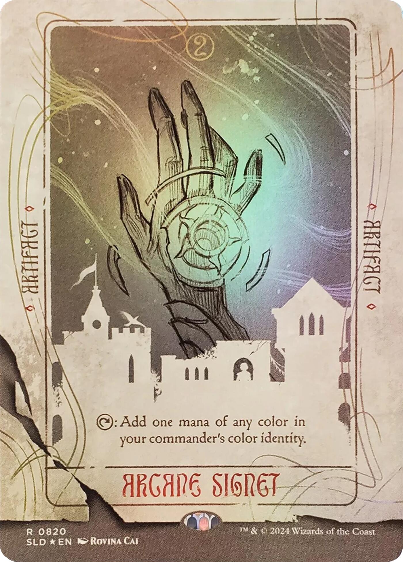 {R} Arcane Signet (0820) (Rainbow Foil) [Secret Lair Drop Series][RBF SLD 820]