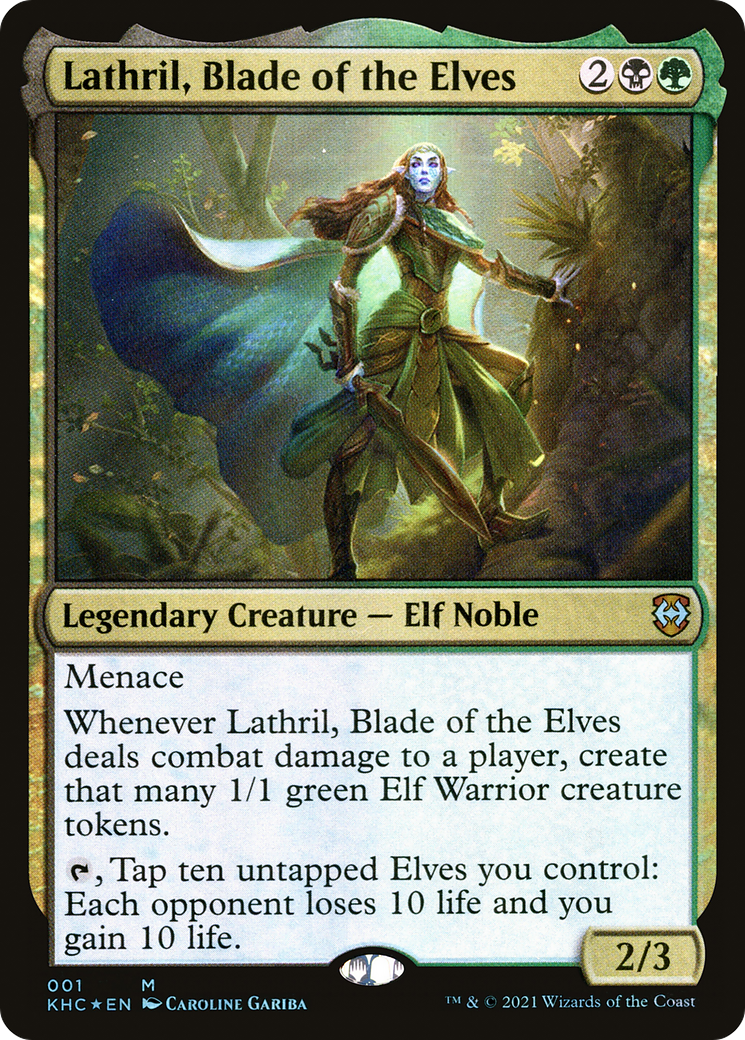 {R} Lathril, Blade of the Elves [Kaldheim Commander][KHC 001]