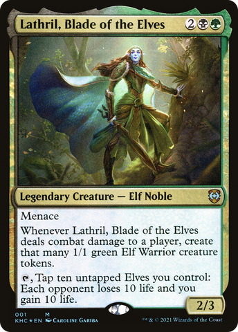 {R} Lathril, Blade of the Elves [Kaldheim Commander][KHC 001]