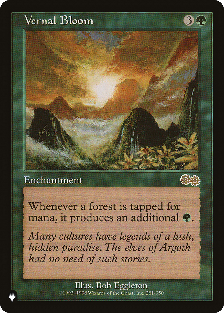 Vernal Bloom [LIST 281/350]
